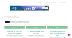 Desktop Screenshot of consultorios-hospitales.saludonline.cl